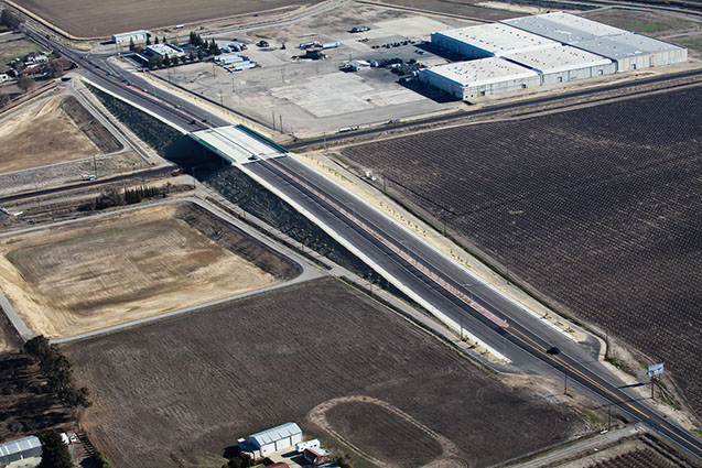 Picture of bridge work on 8 mile road in Detroit, Michigan that Argonaut Ecological was involed in.